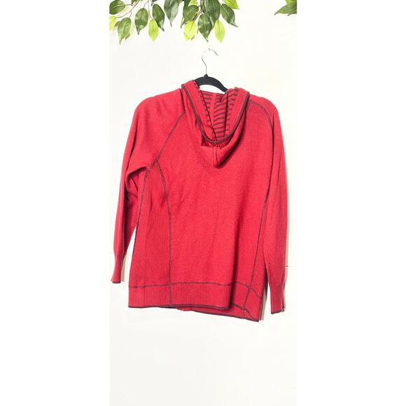 LL Bean Zip Front Hoodie Mens Size Large Long Sleeve Sweater Front Pockets - Picture 9 of 9